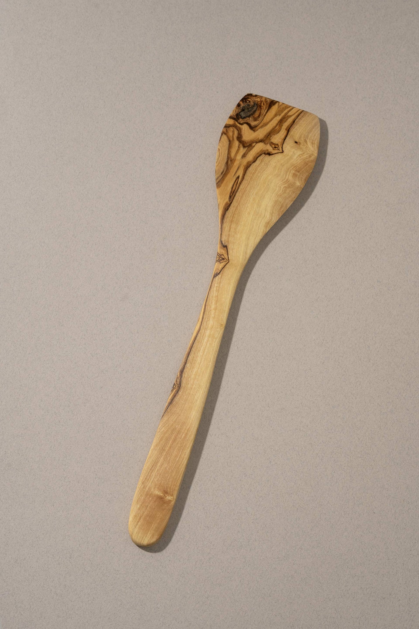 Natural Olive Wood Large Spatula | 15"