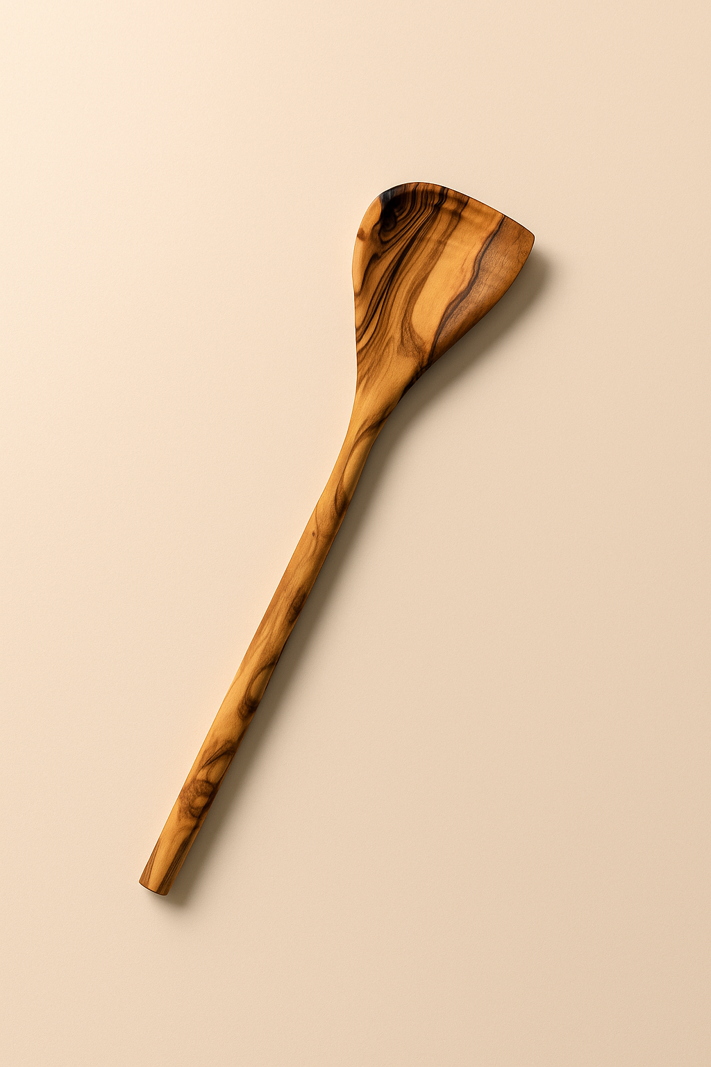 Natural Olive Wood Pointed Spoon