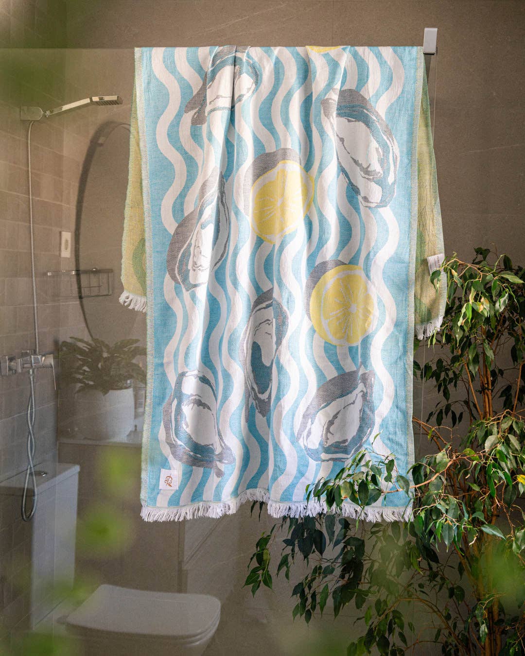 Oyster Beach Towel
