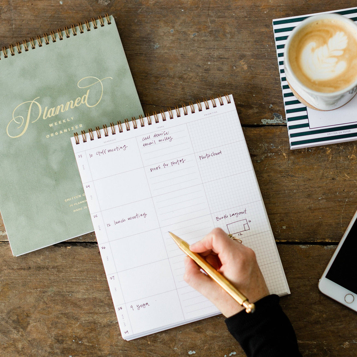 Velvet Planner Sage