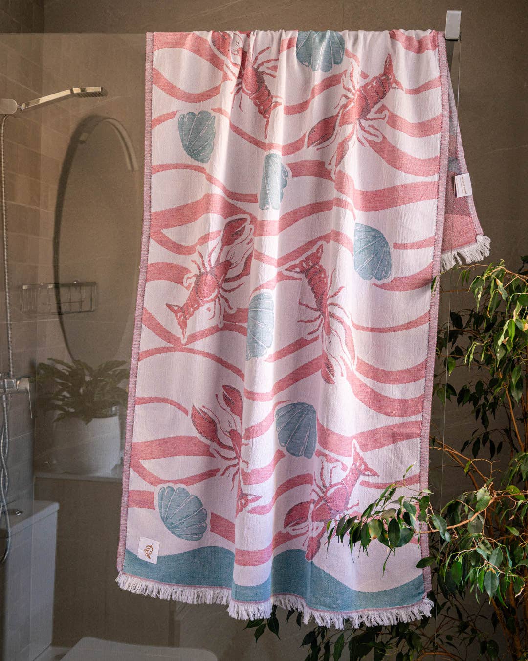 Lobster Beach Towel