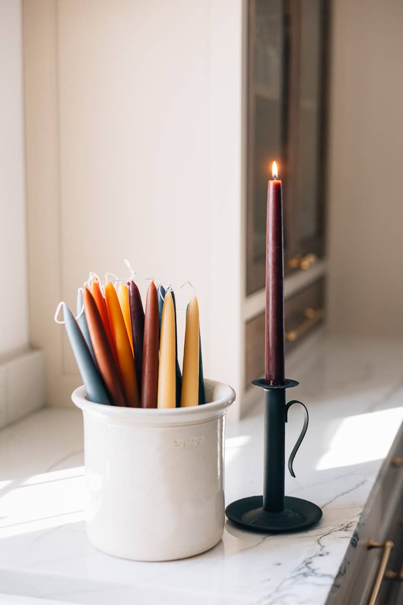 The Hand-Dipped Taper Candle