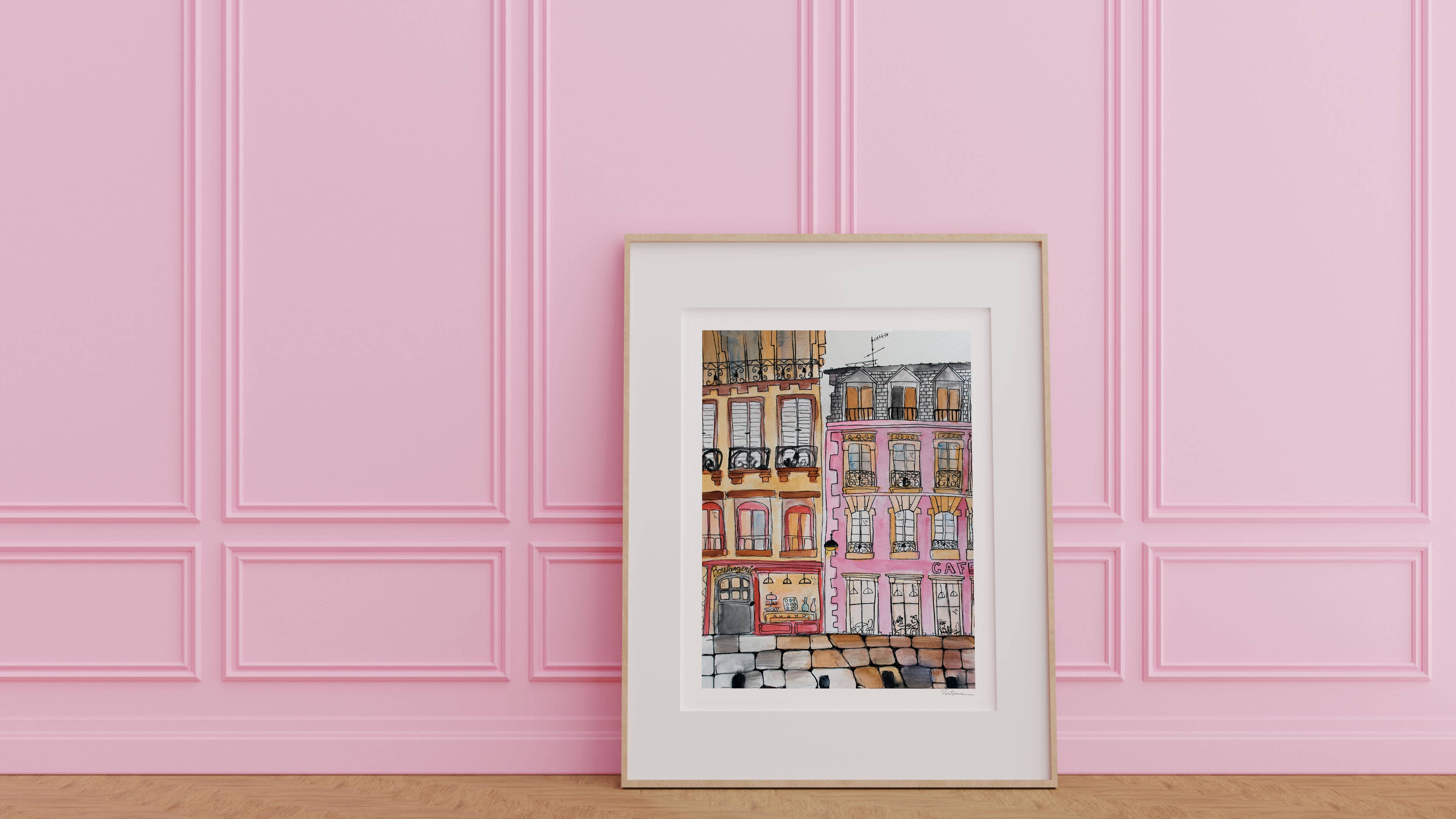 Giclée Fine Art Print "Boulangerie, Paris"