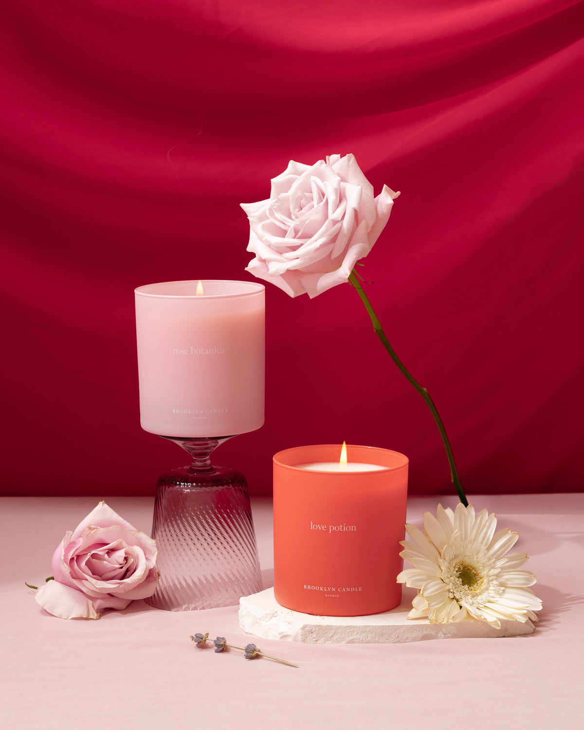 Rose Botanica Valentine's Day Candle