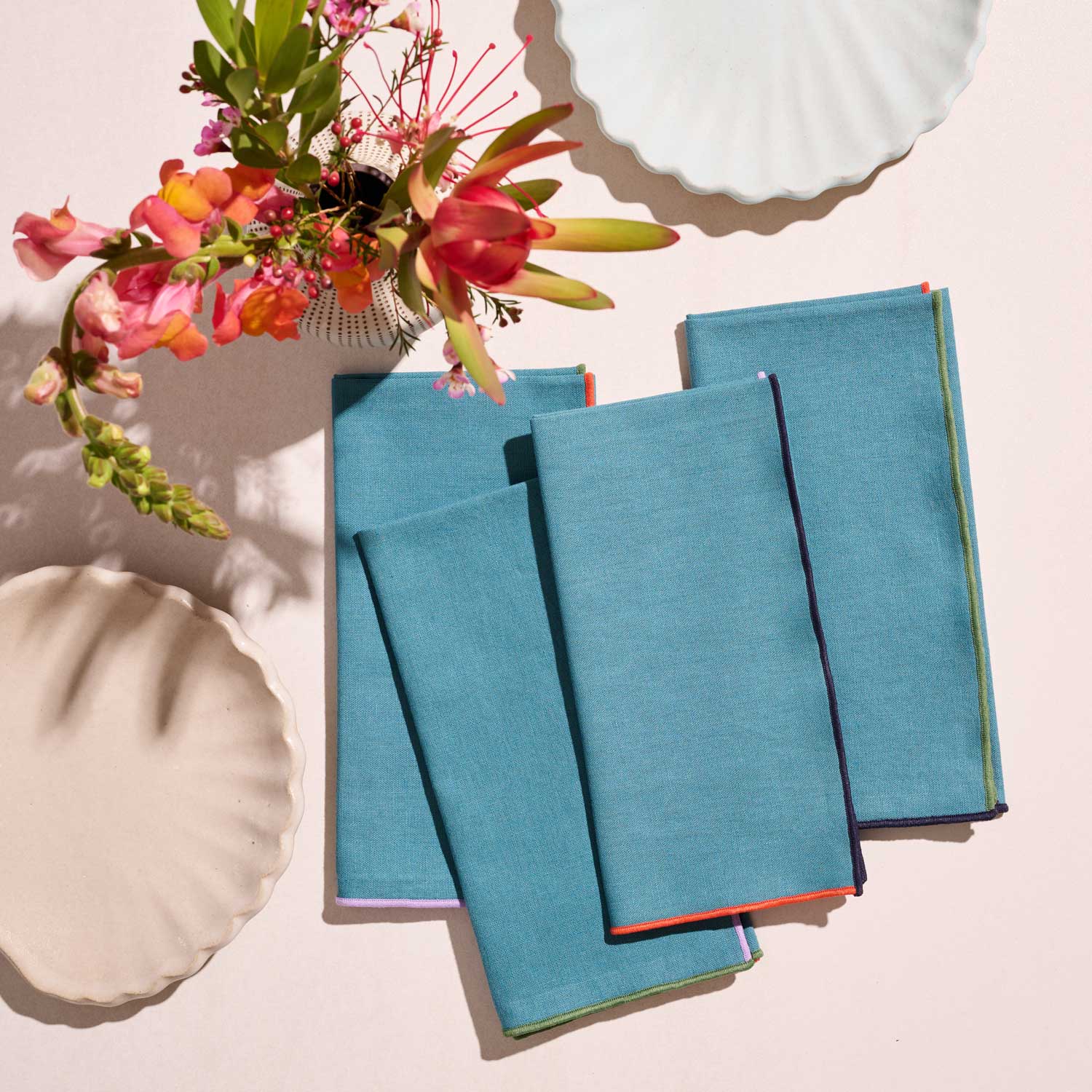 Mermaid Napkins | Set of 4