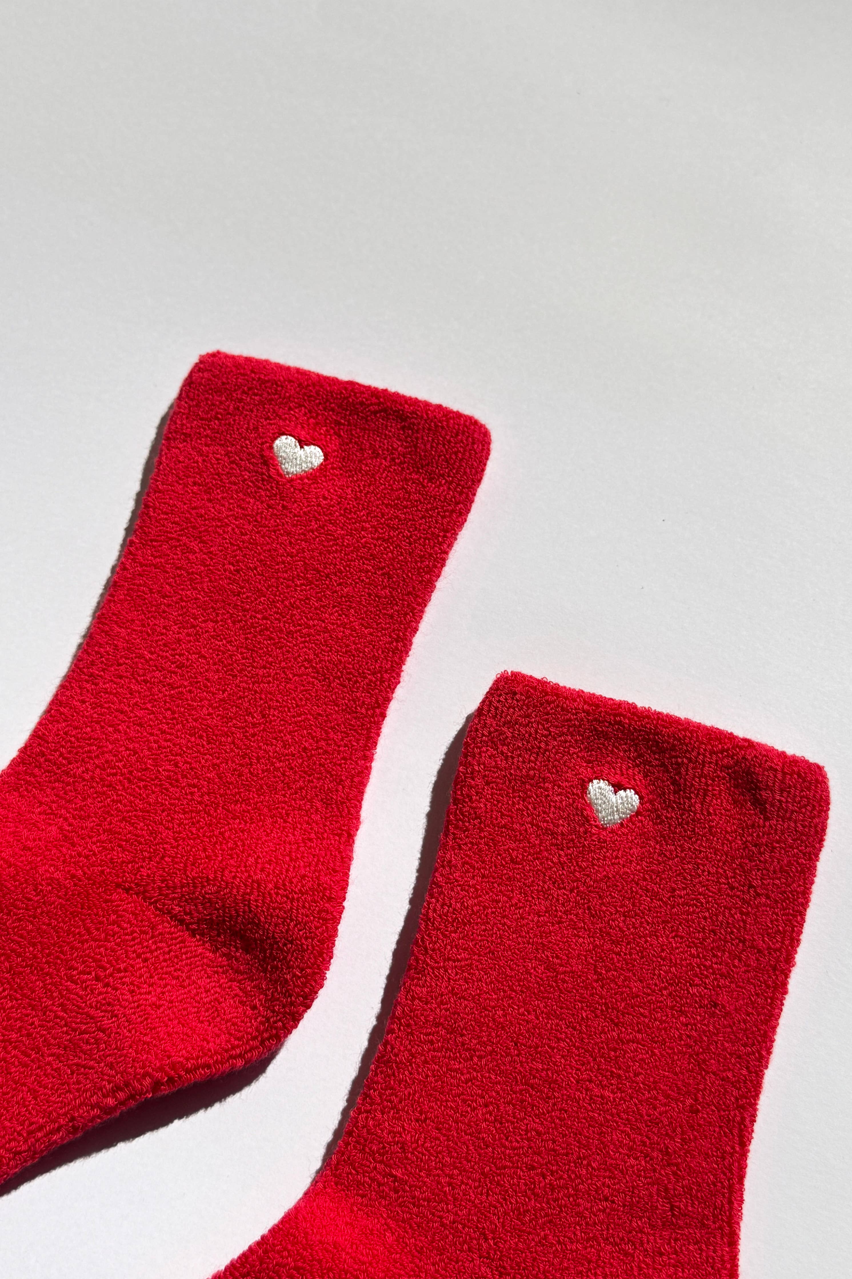 Embroidered Cloud Socks