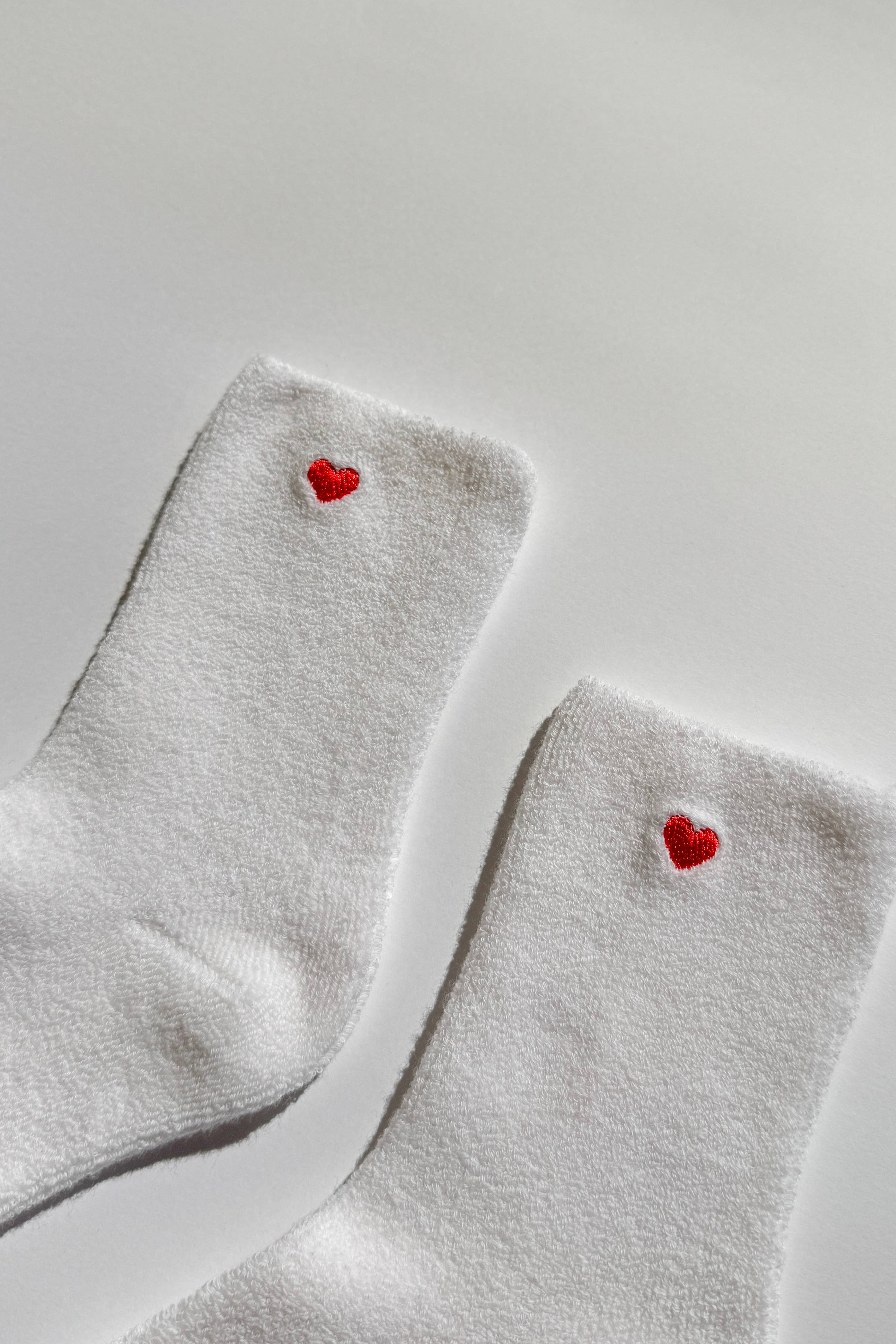 Embroidered Cloud Socks