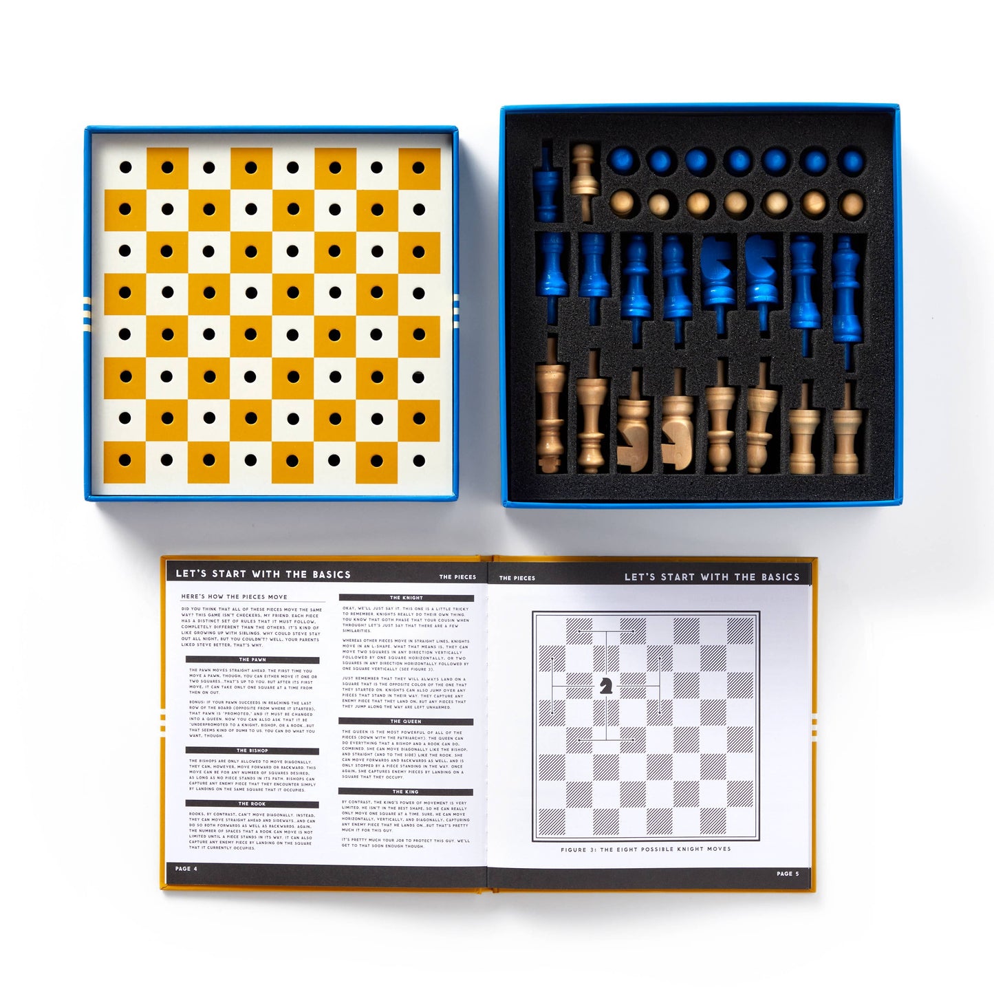 Brass Monkey Say Yes To The Chess Game Set