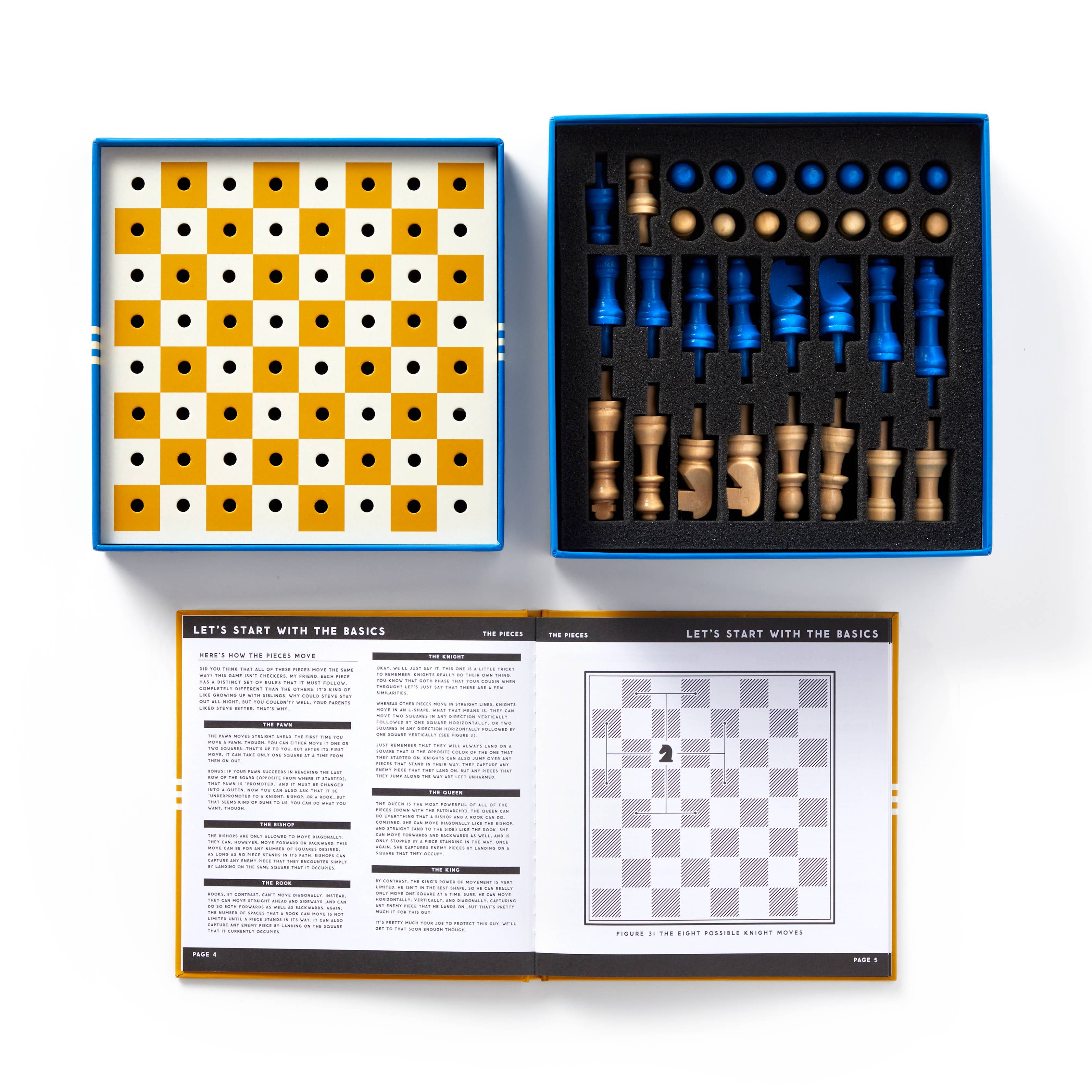 Brass Monkey Say Yes To The Chess Game Set