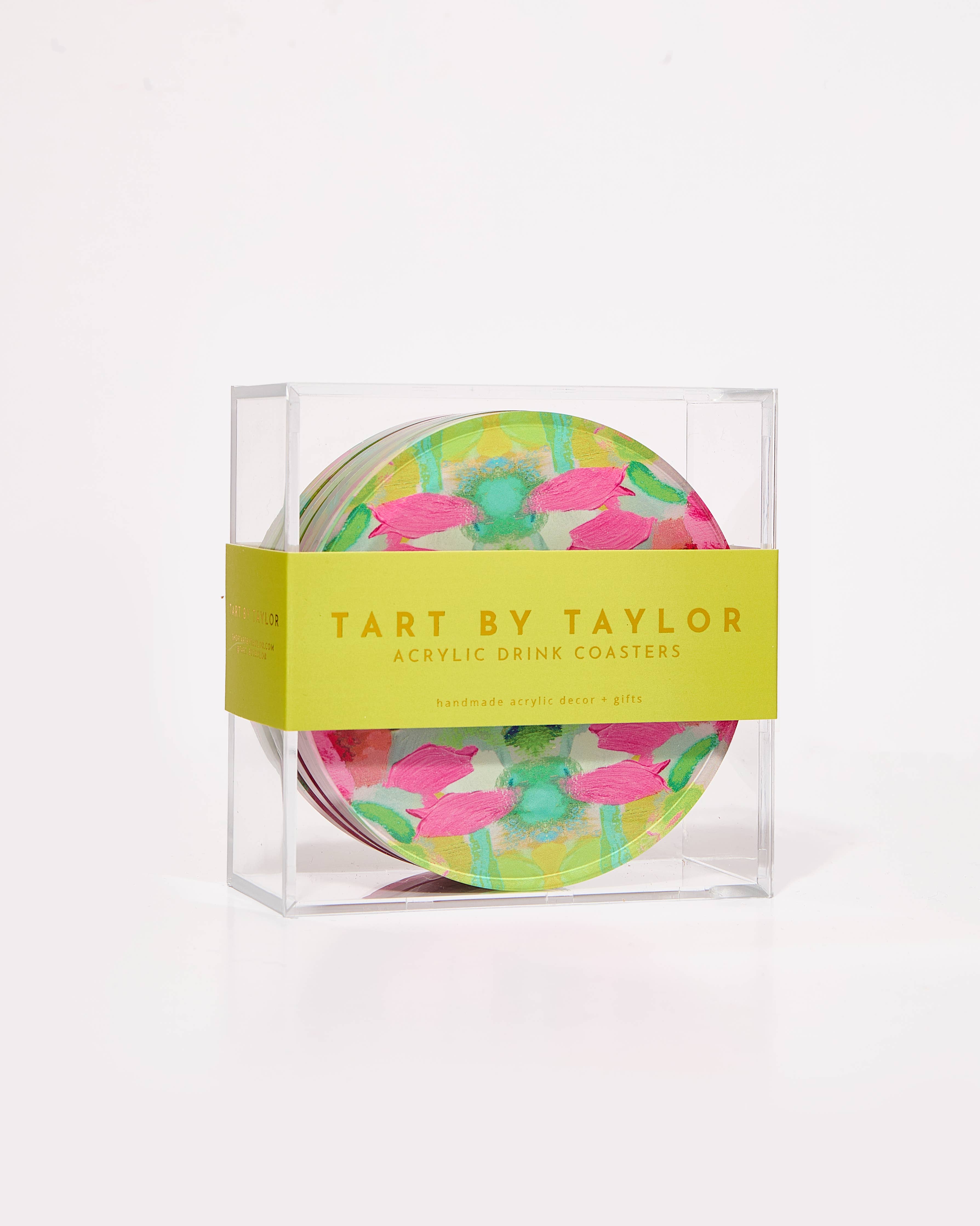Pink Paradise Coaster | Laura Park Designs x Tart By Taylor
