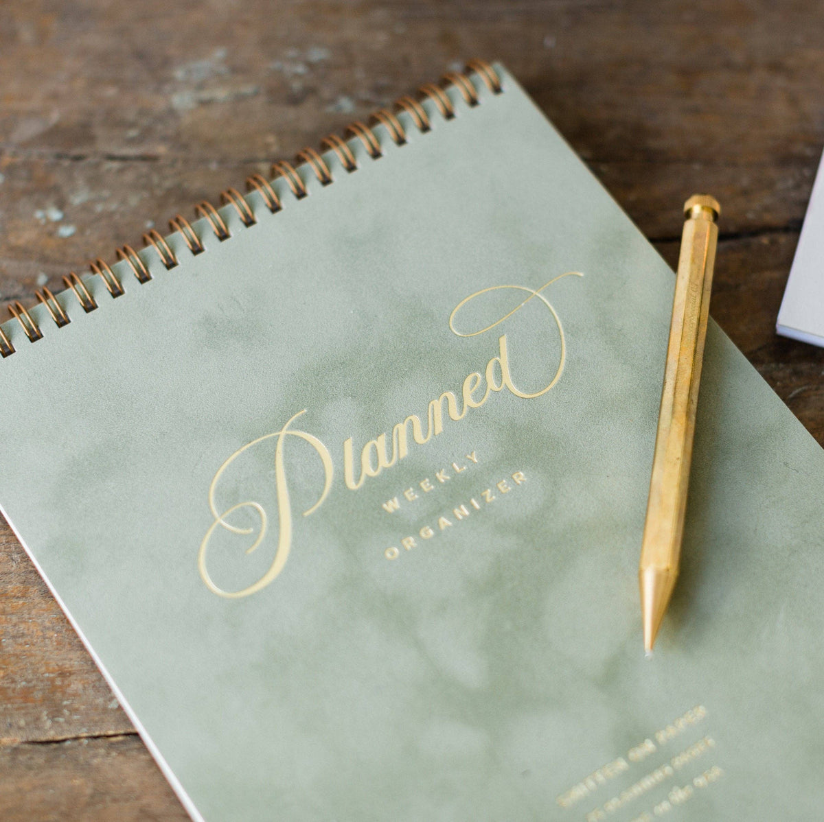 Velvet Planner Sage
