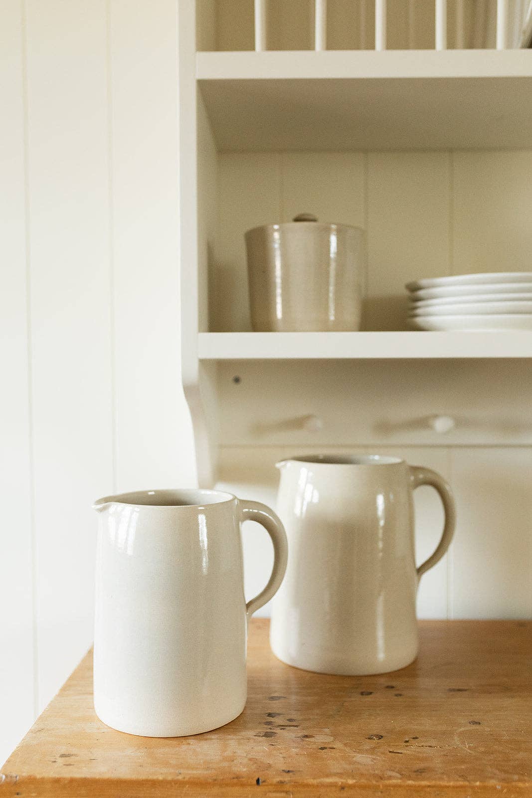 The Stoneware Pitcher - Handmade Serving Pitcher