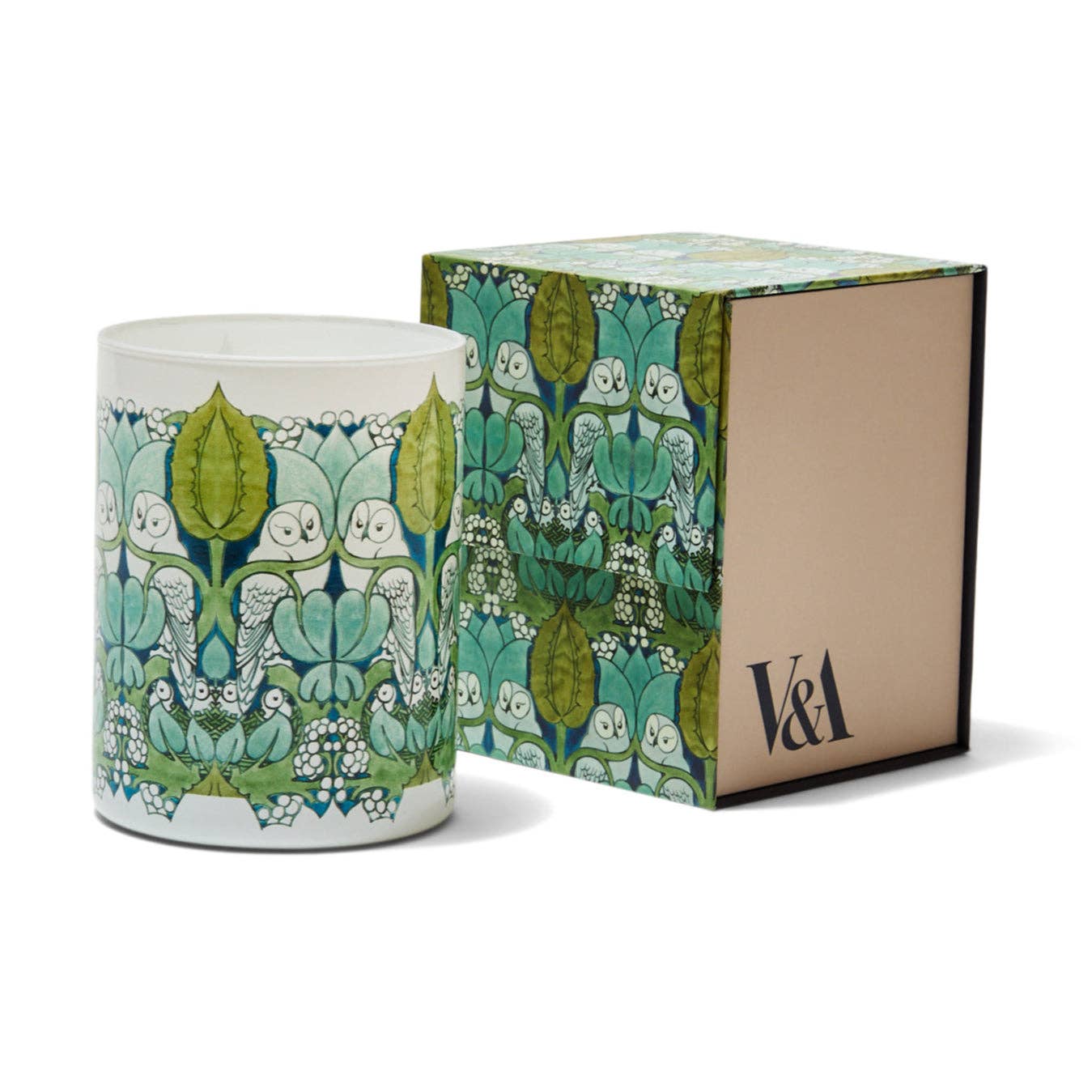 V&A Night Owls Candle, Black Pepper & Fennel