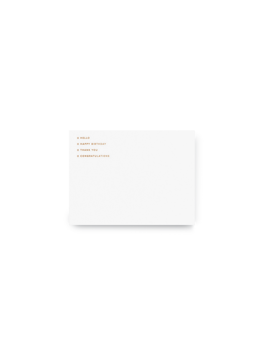 Occasion Notecards