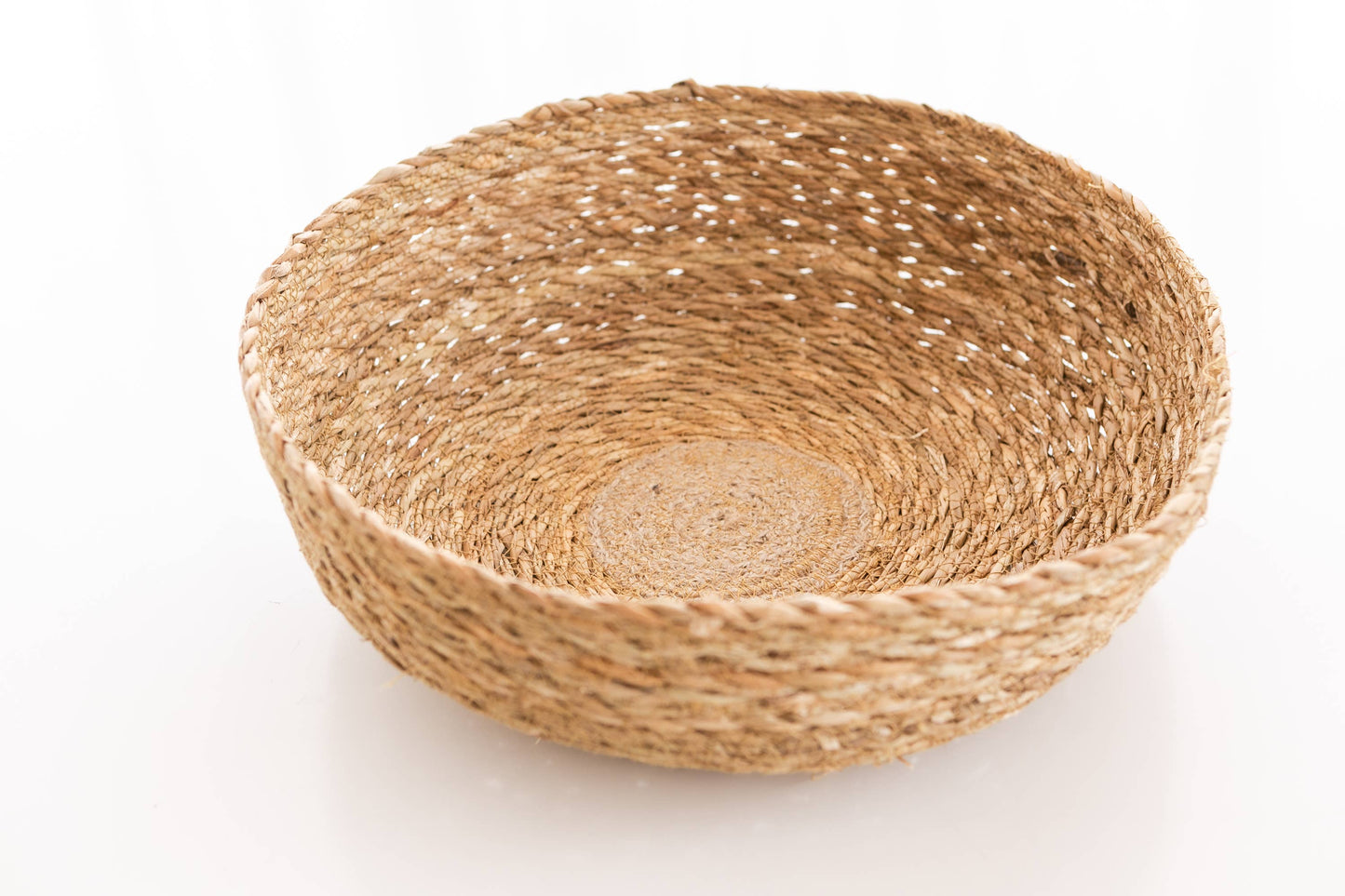 Catchall Woven Basket Bowl-Medium