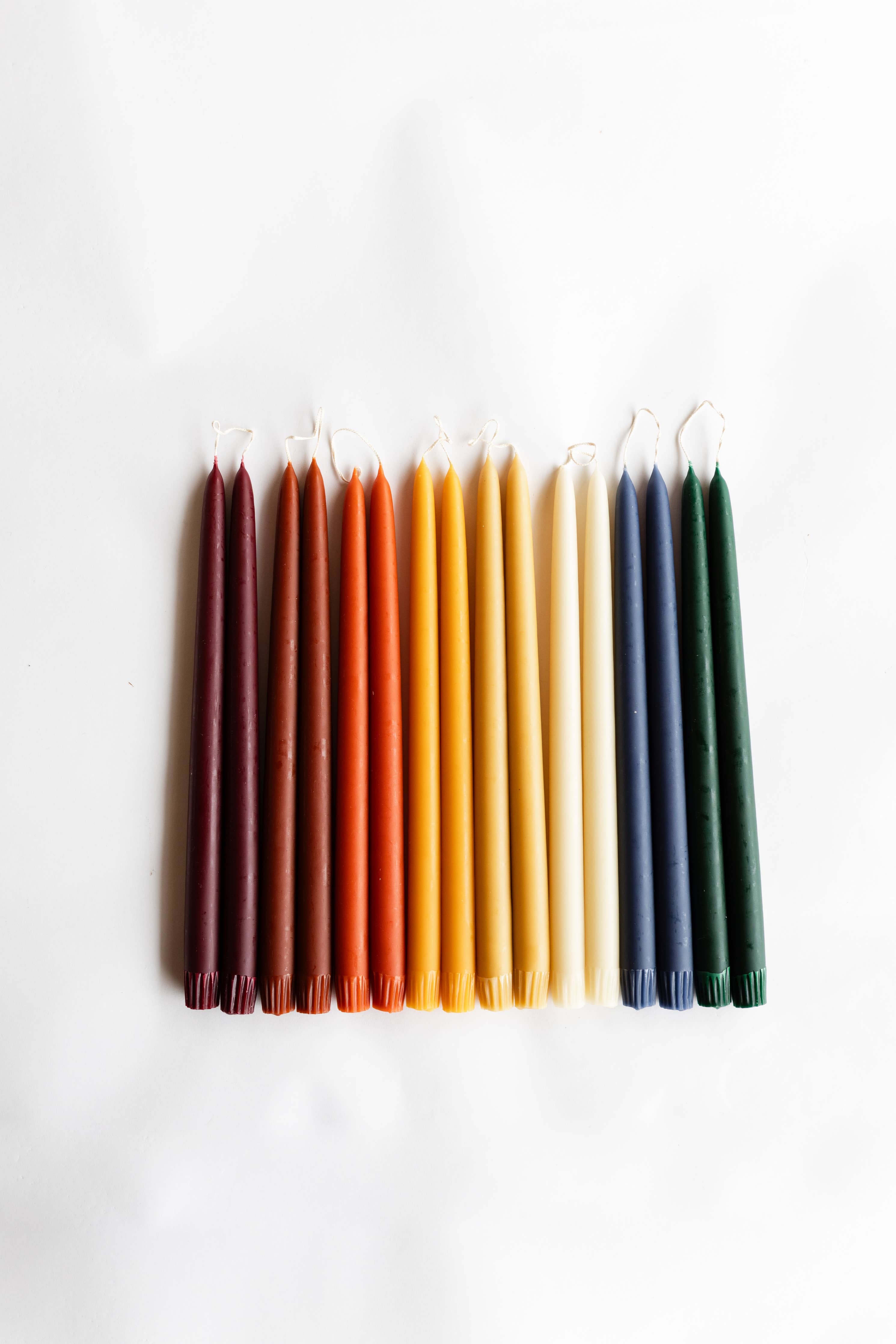 The Hand-Dipped Taper Candle