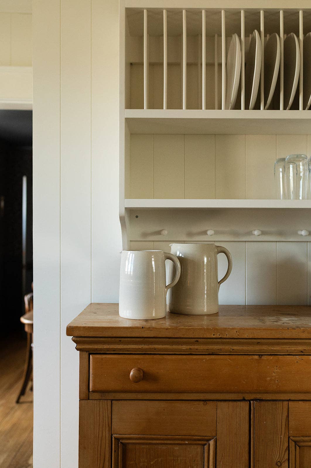 The Stoneware Pitcher - Handmade Serving Pitcher