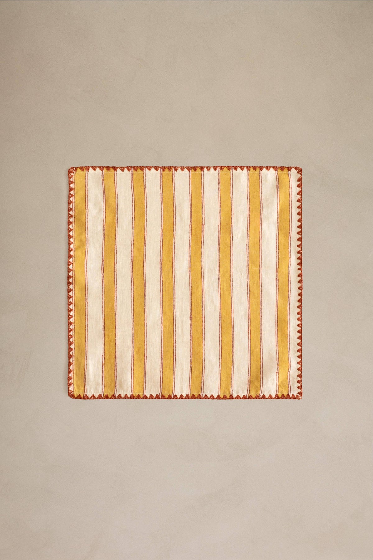Linen Heritage Stripe Napkin Set
