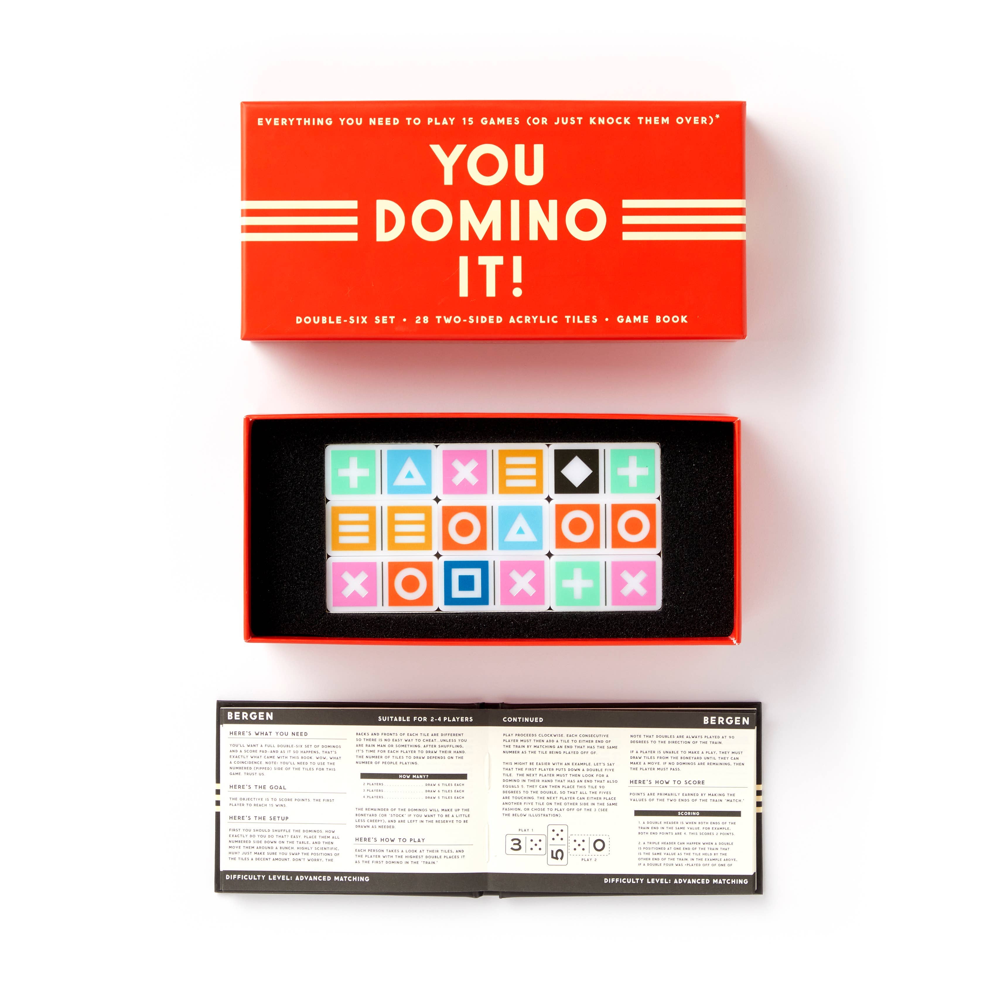 Brass Monkey You Domino It! Domino Game Set