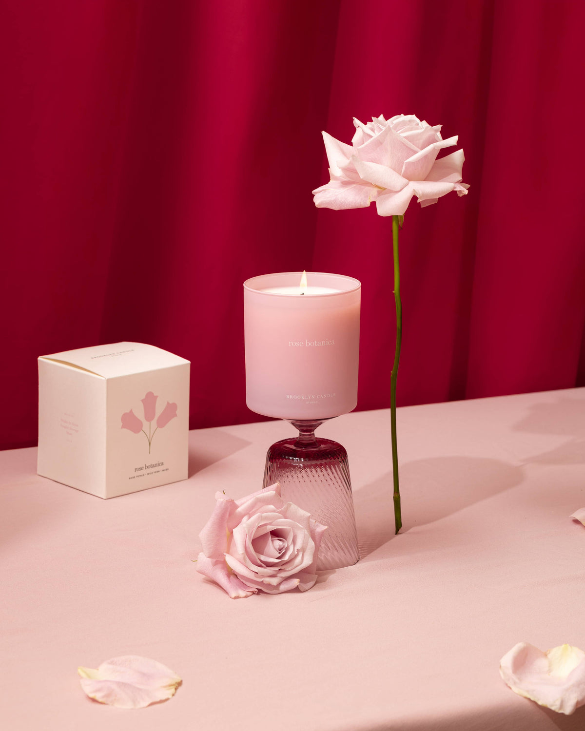 Rose Botanica Valentine's Day Candle