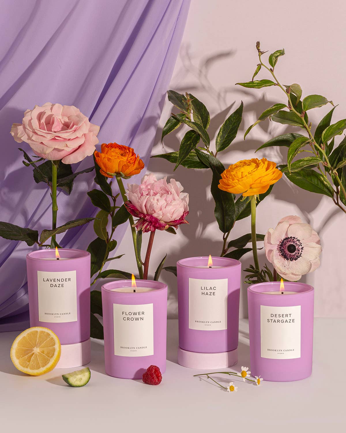 Flower Crown Candle