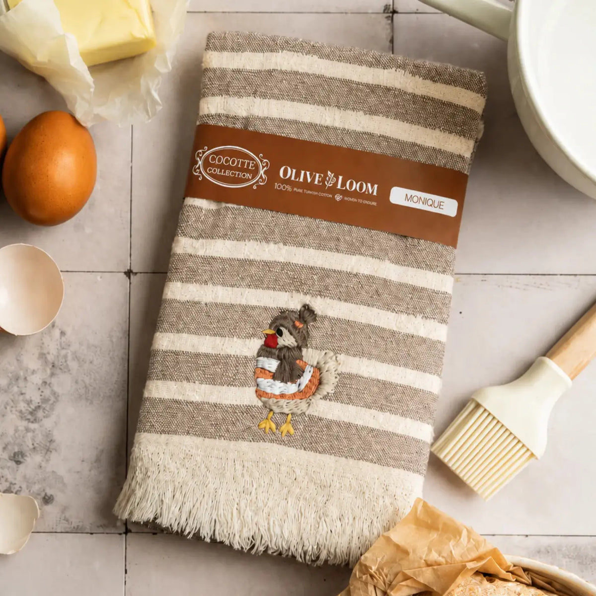 Monique Kitchen Towel - Cocotte Collection