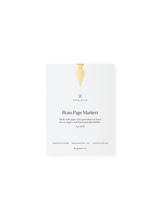 Brass Page Markers
