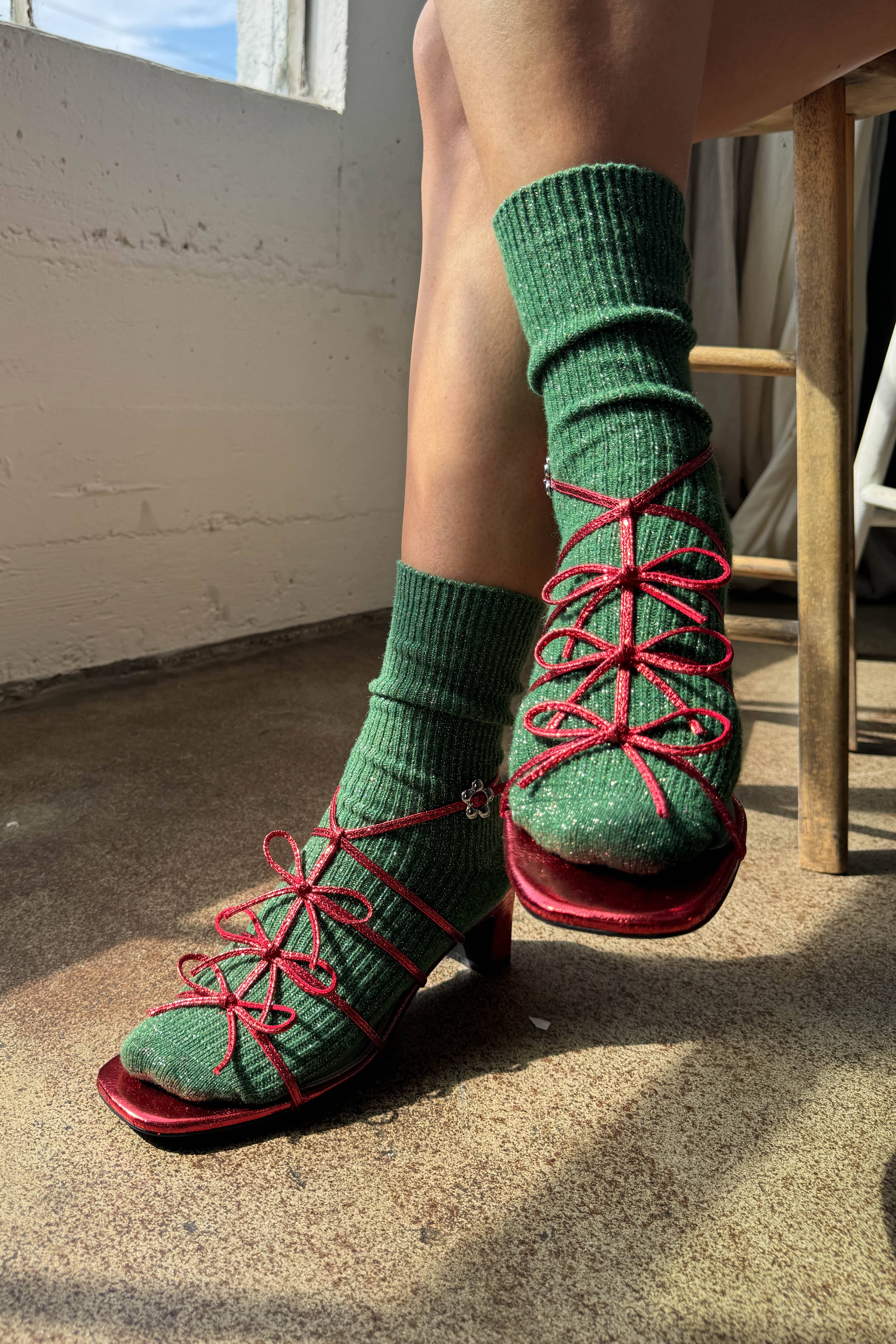Winter Sparkle Socks