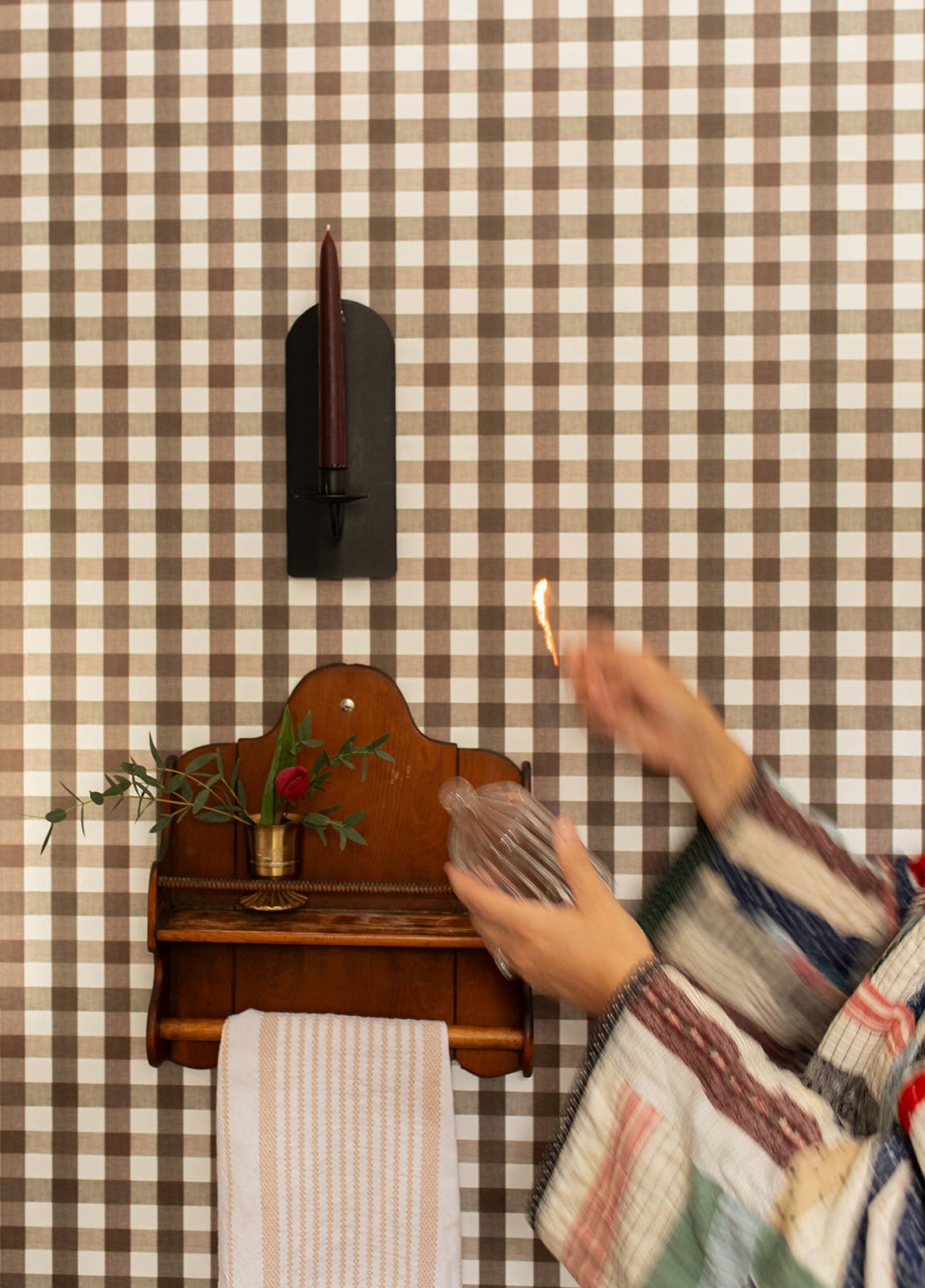 The Hand-Dipped Taper Candle
