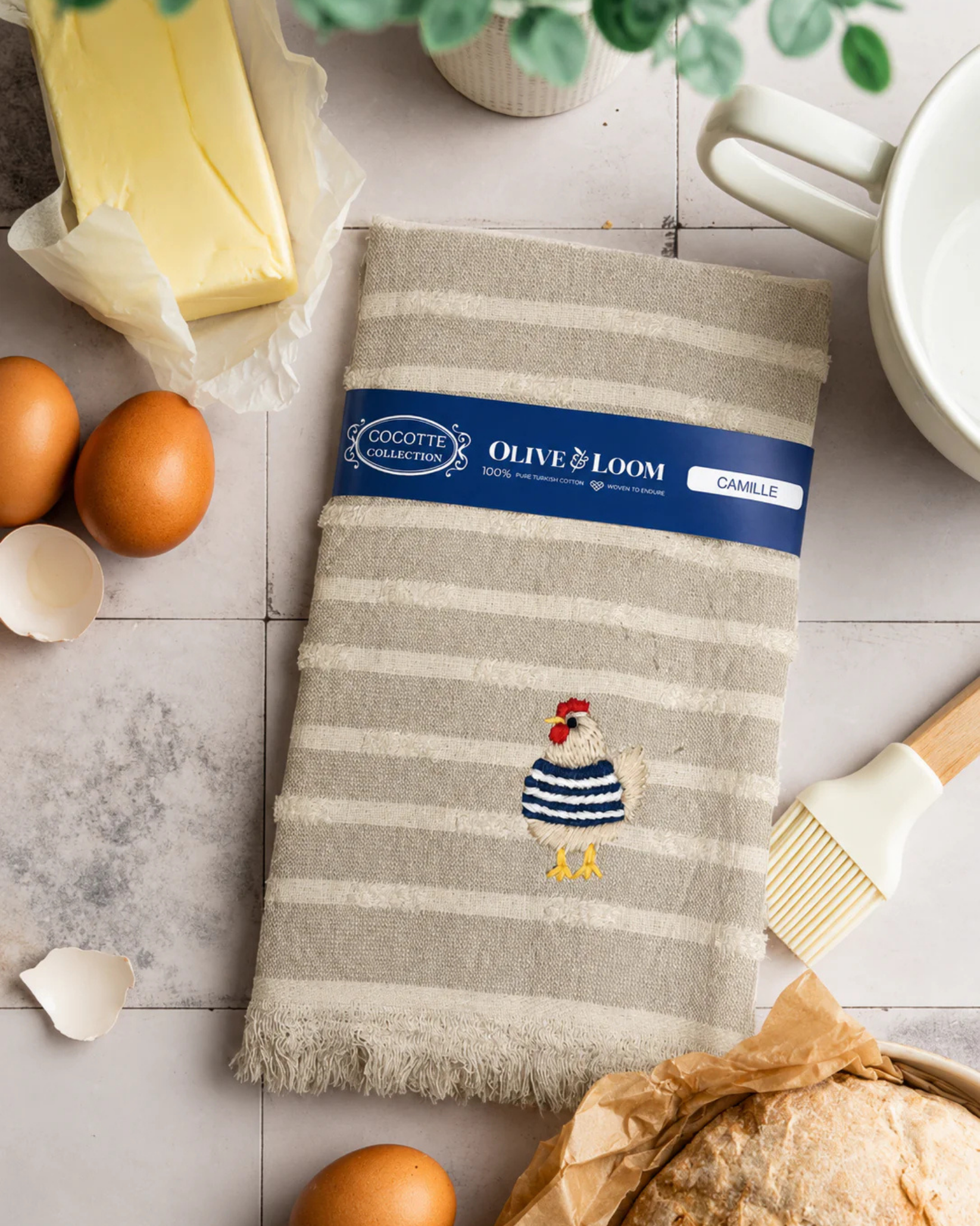 Camille Kitchen Towel - Cocotte Collection