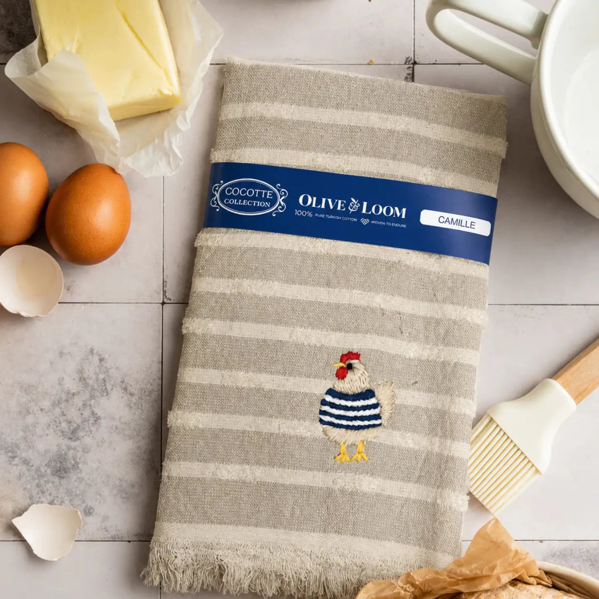 Camille Kitchen Towel - Cocotte Collection