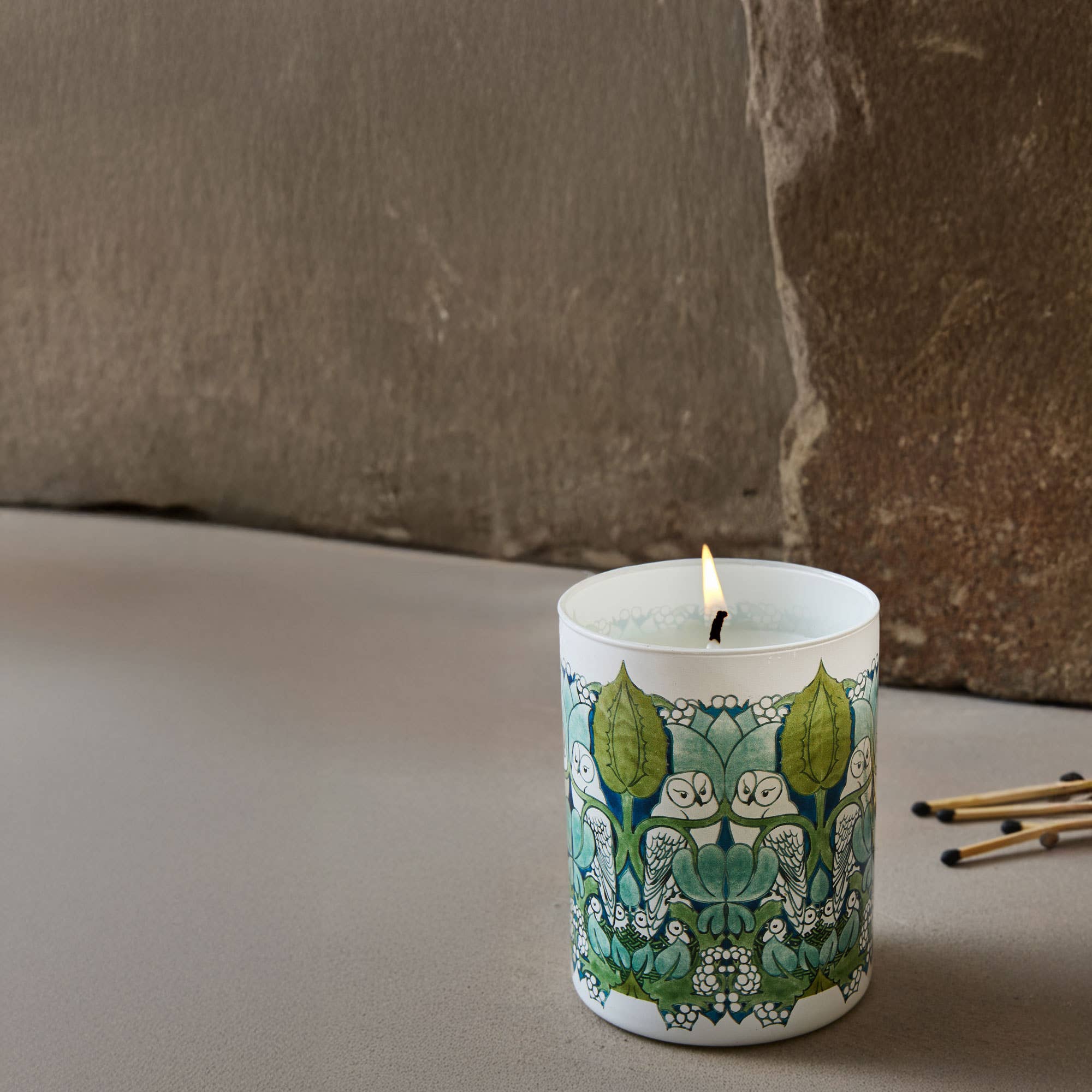 V&A Night Owls Candle, Black Pepper & Fennel